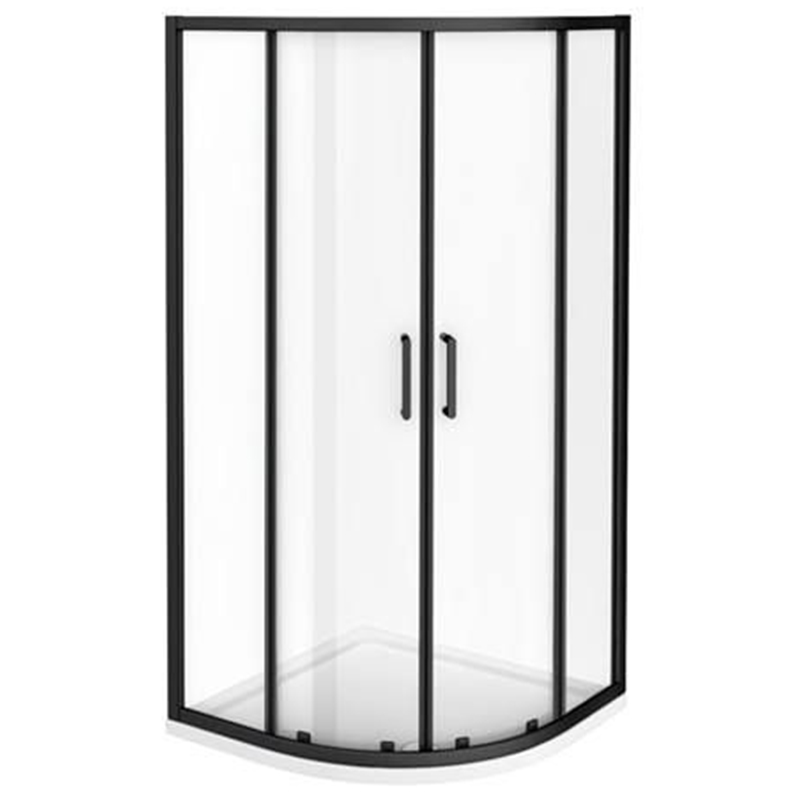 5/6/8mm putaran pintu geser sederhana kandang kamar mandi